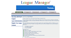 Desktop Screenshot of leaguemanager.ca